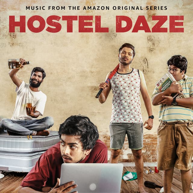 Album cover art for Hostel Daze (Music from the Amazon Original Series)