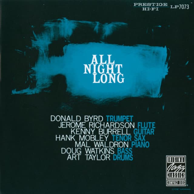 Album cover art for All Night Long