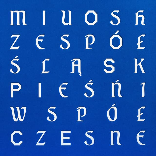 Album cover art for Pieśni Współczesne