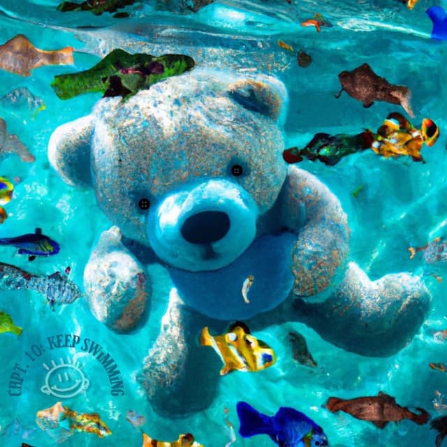 Album cover art for CHPT. 10: KEEP SWiMMiNG