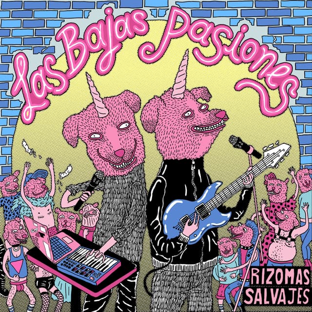 Album cover art for Rizomas Salvajes
