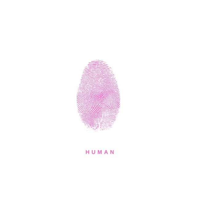 Album cover art for Human
