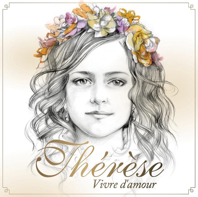 Album cover art for Thérèse, Vivre d'Amour