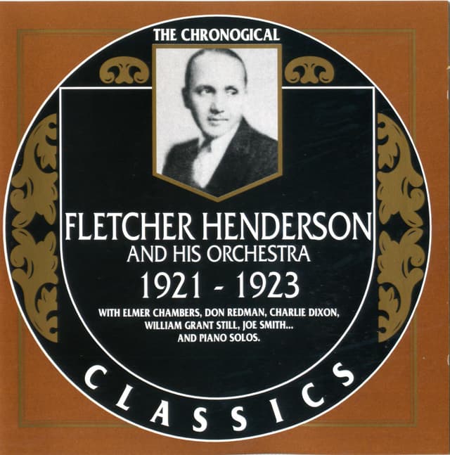 Album cover art for The Chronological Classics: Fletcher Henderson and His Orchestra 1921-1923