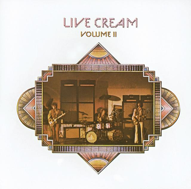 Album cover art for Live Cream Volume II