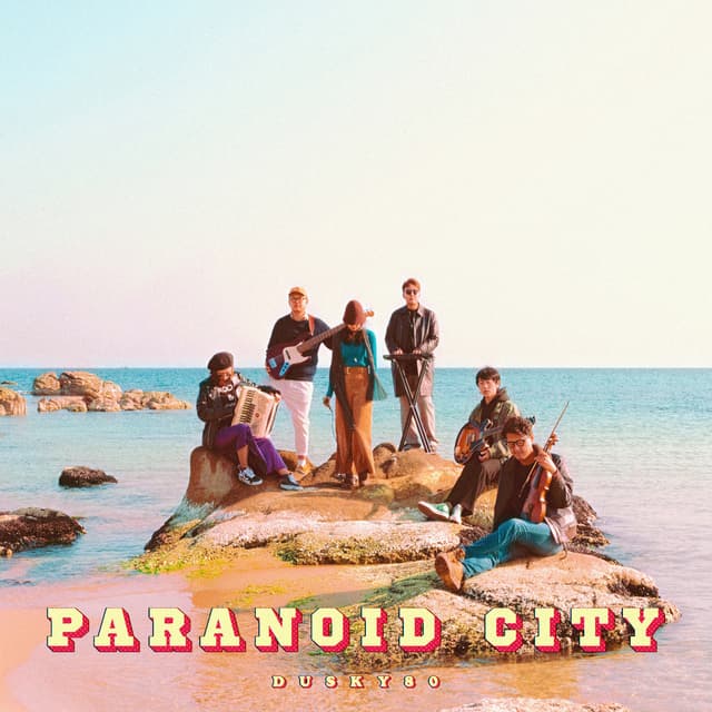 Album cover art for PARANOID CITY