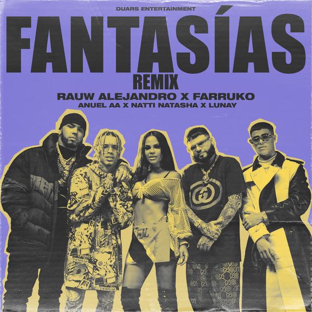 Album cover art for Fantasías (Remix)