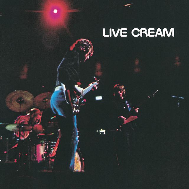 Album cover art for Live Cream