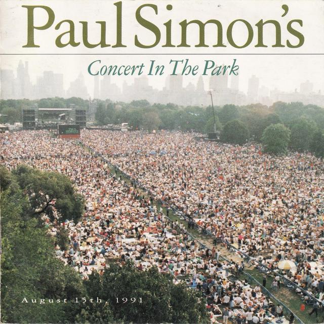Album cover art for Paul Simon's Concert in the Park