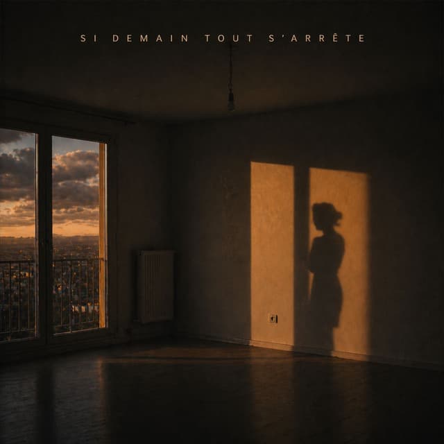 Album cover art for Si demain tout s'arrête