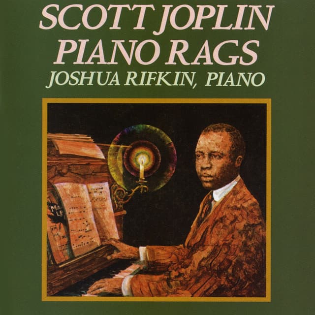 Album cover art for Scott Joplin Piano Rags