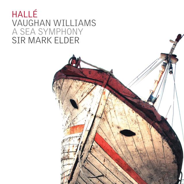 Album cover art for Vaughan Williams : A Sea Symphony