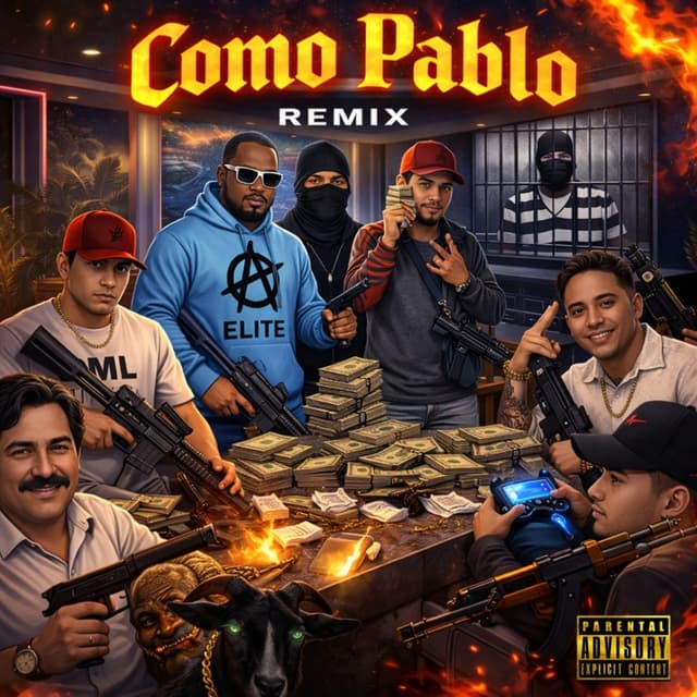 Album cover art for Como Pablo