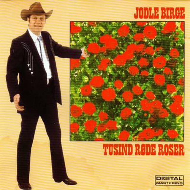 Album cover art for Tusind Røde Roser
