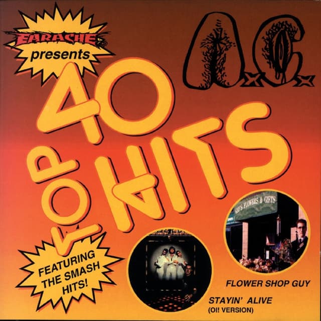 Album cover art for Top Forty Hits