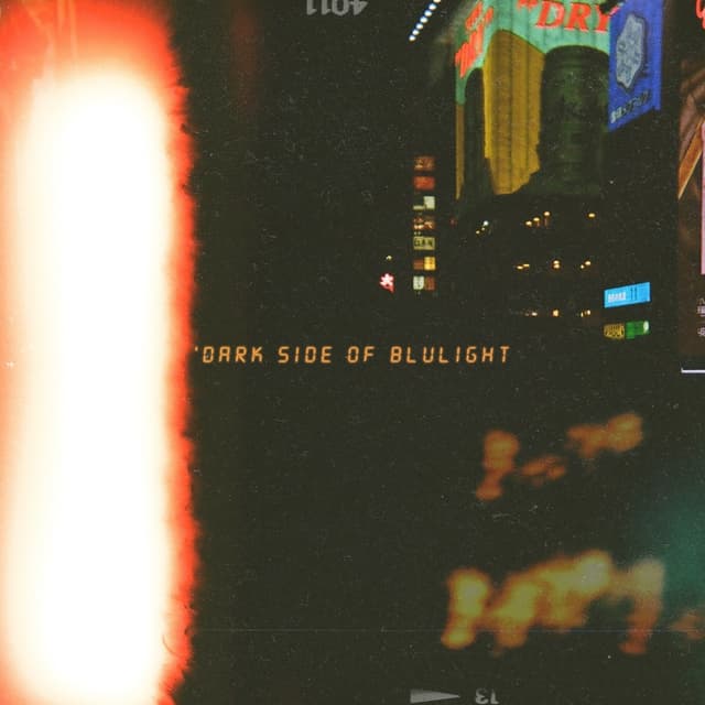 Album cover art for Dark side of BLULIGHT