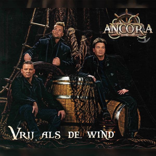 Album cover art for Vrij Als De Wind