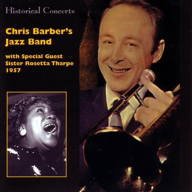 Album cover art for Chris Barber's Jazz Band 1957