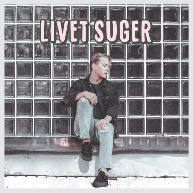 Album cover art for LIVET SUGER