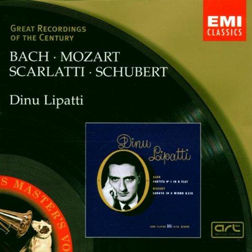 Album cover art for Bach/Scarlatti/Mozart/Schubert: Piano Recital