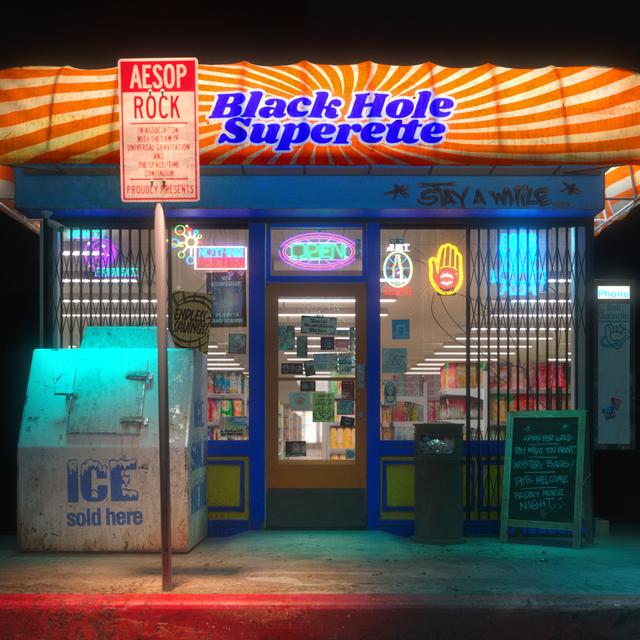 Album cover art for Black Hole Superette