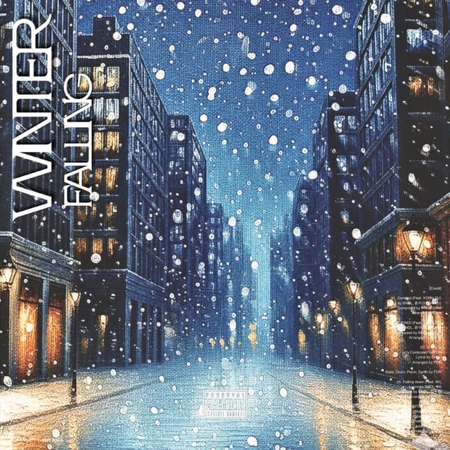 Album cover art for WINTER FALLING