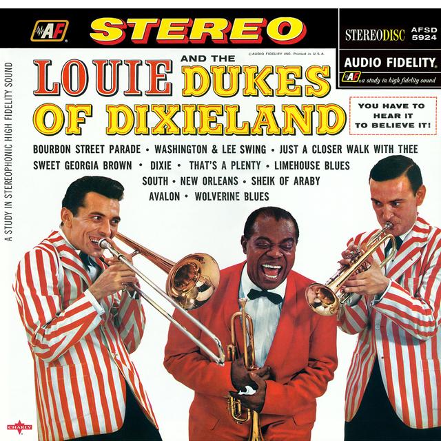 Album cover art for Louie and the Dukes of Dixieland