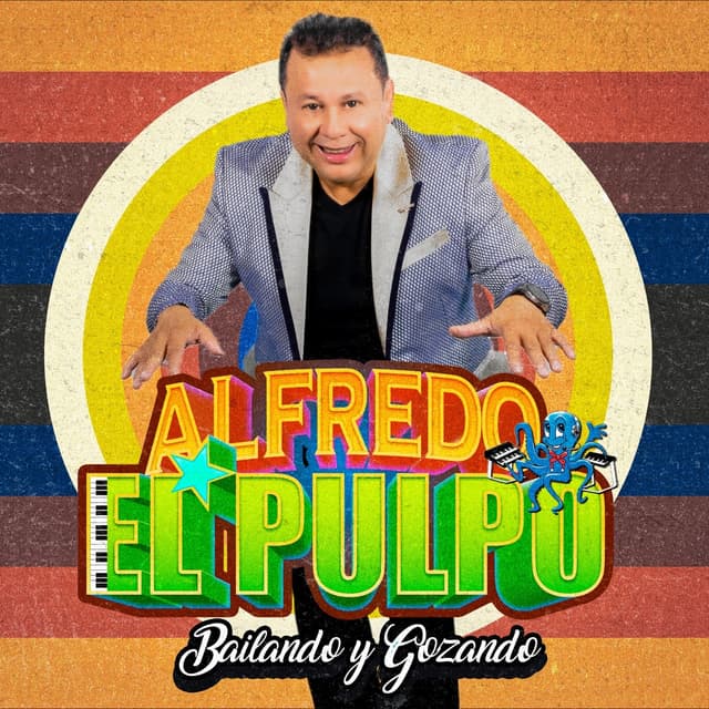 Album cover art for Bailando y Gozando