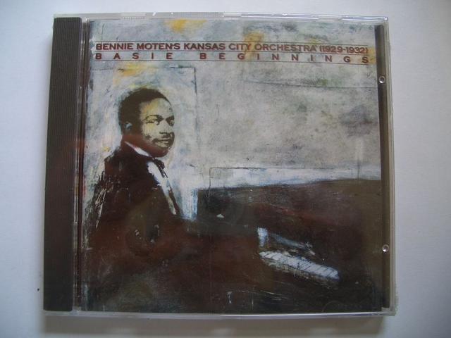 Album cover art for Kansas City Orchestra (1929-1932) Basie Beginnings