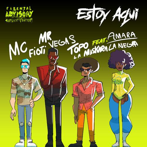 Album cover art for Estoy aqui (feat. Amara La Negra)