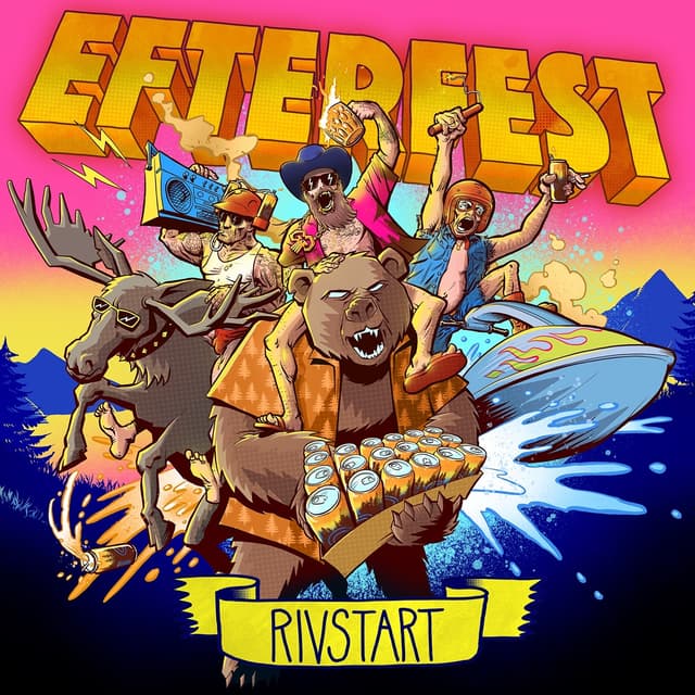 Album cover art for EFTERFEST