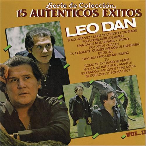 Album cover art for 15 Auténticos Éxitos Leo Dan