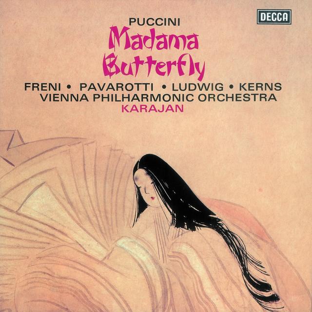 Album cover art for Puccini: Madama Butterfly [1974]