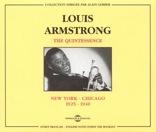 Album cover art for The Quintessence : New York-Chicago 1925-1940