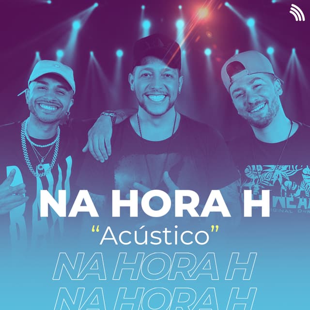 Album cover art for Acústico Na Hora H