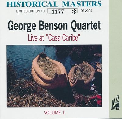 Album cover art for Live at "Casa Caribe" Volume 1