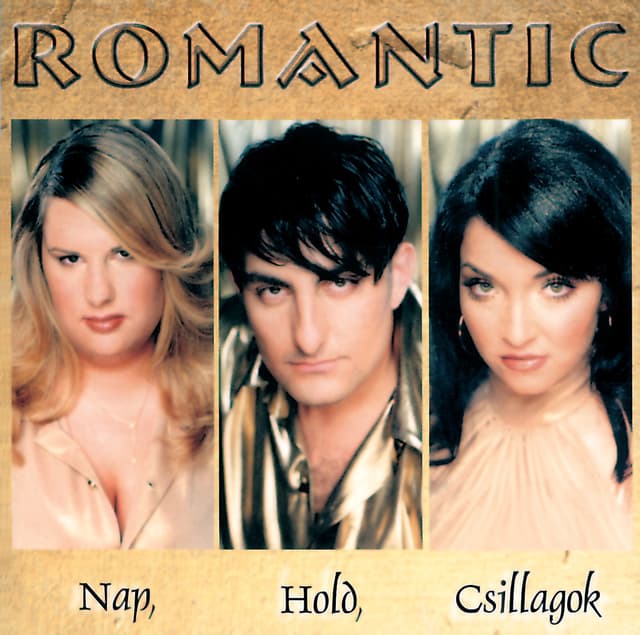 Album cover art for Nap, Hold, Csillagok