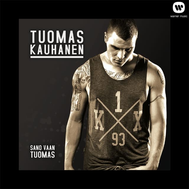 Album cover art for Sano Vaan Tuomas