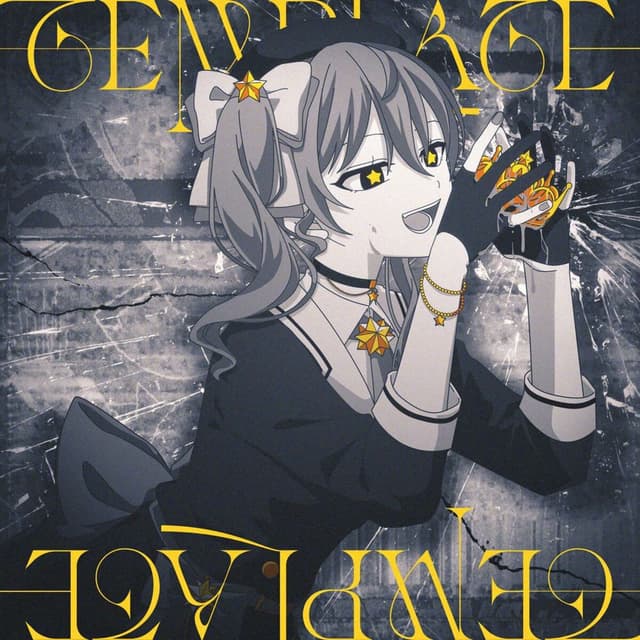 Album cover art for TEMPLATE／Wicked