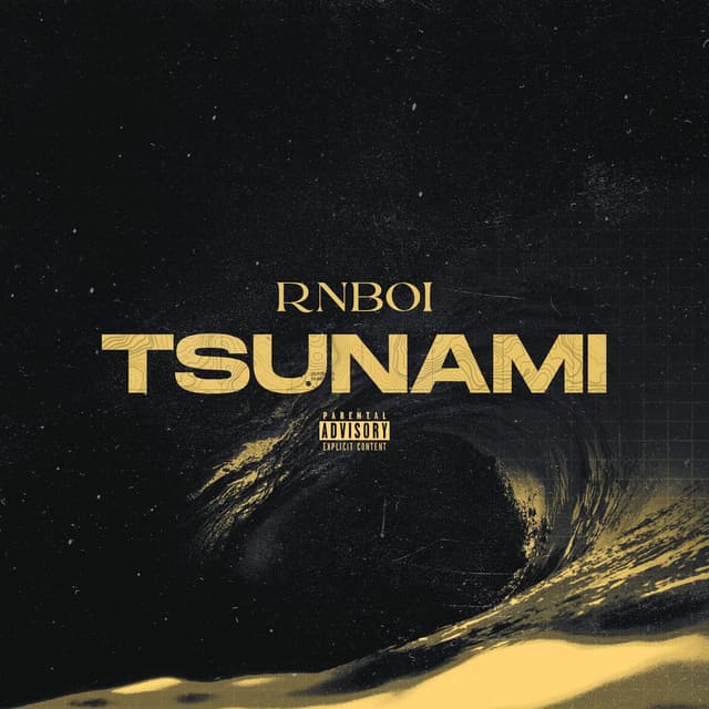 Album cover art for Tsunami