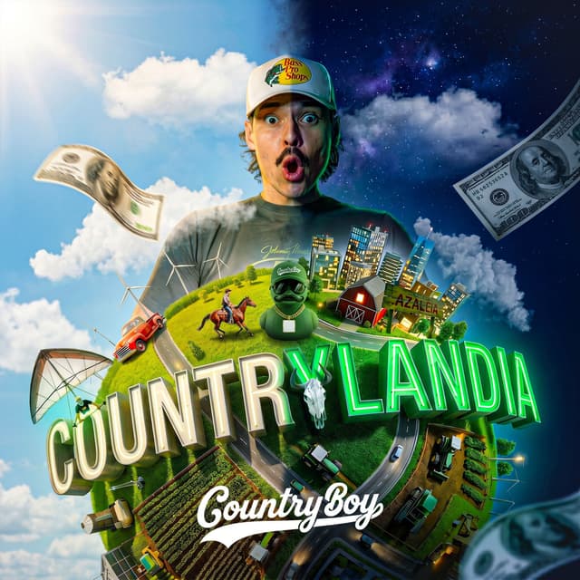 Album cover art for Ao Vivo na Countrylandia, Vol. 2