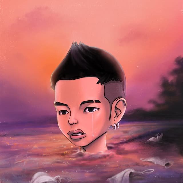 Album cover art for 방콕 (Bangkok)