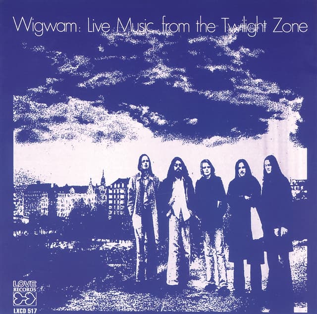 Album cover art for Live Music from the Twilight Zone