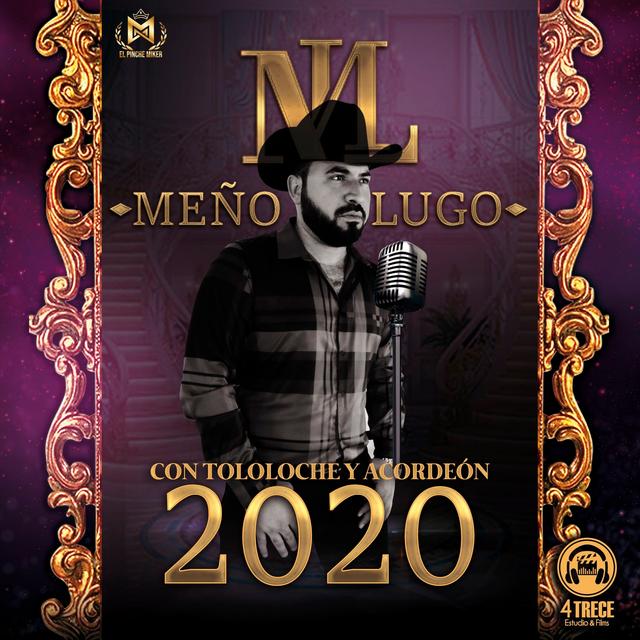 Album cover art for Con Tololoche y Acordeón 2020
