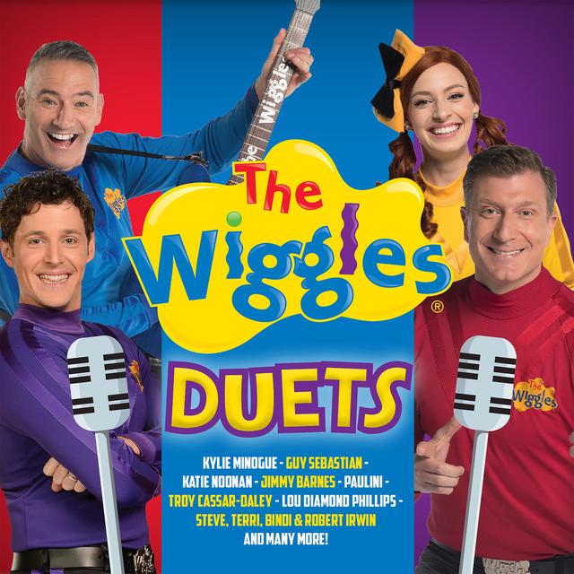 Album cover art for The Wiggles Duets