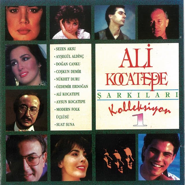 Album cover art for Ali Kocatepe Şarkıları Kolleksiyon, Vol. 1