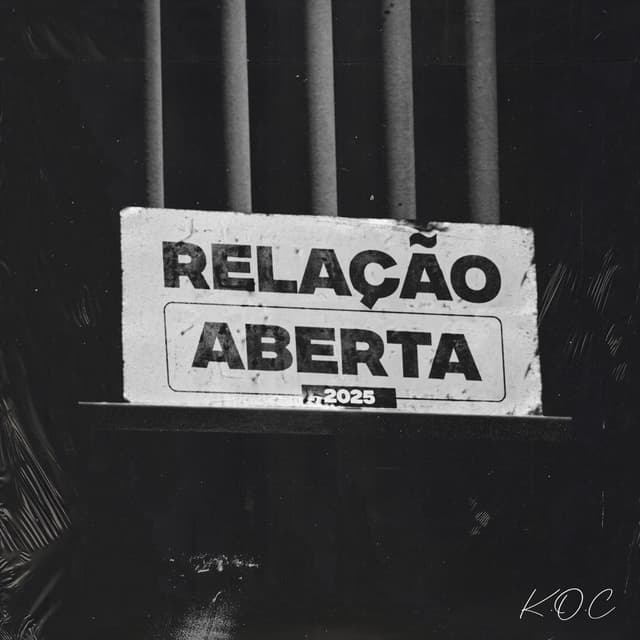 Album cover art for Relação Aberta 2025