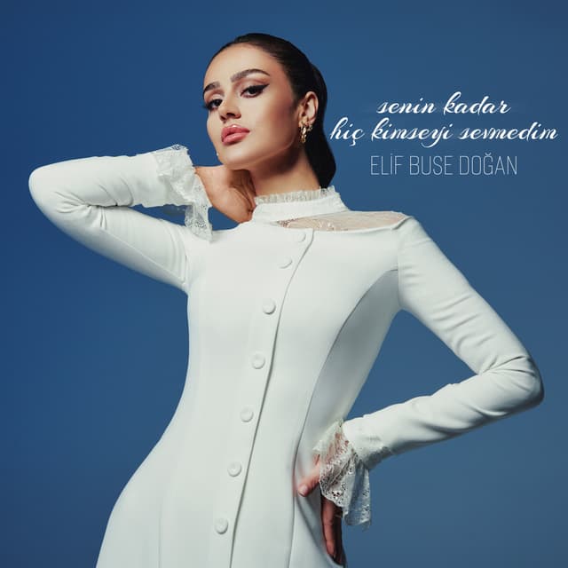 Album cover art for Senin Kadar Hiç Kimseyi Sevmedim
