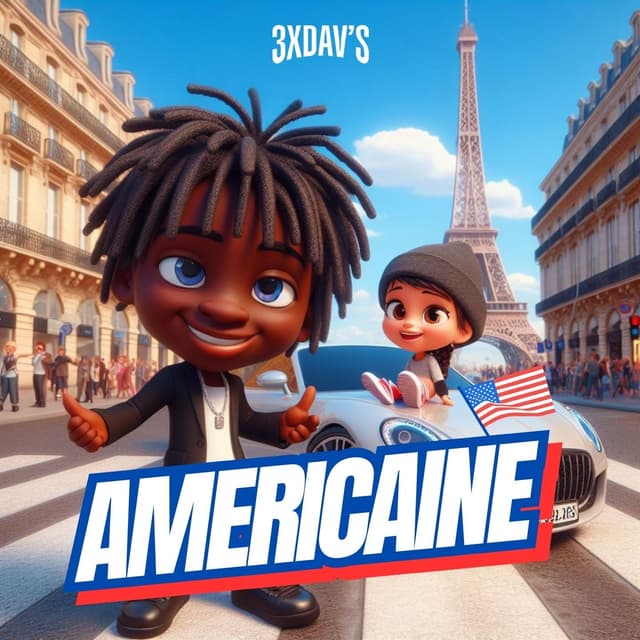 Album cover art for AMERICAINE