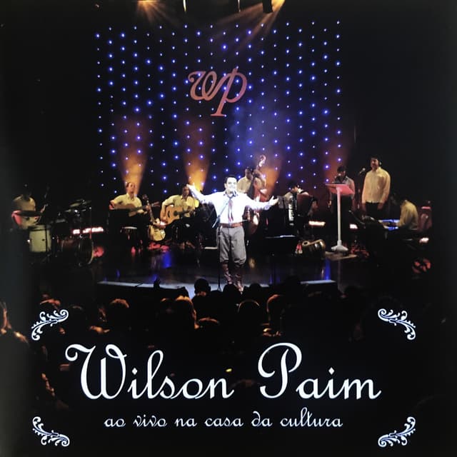 Album cover art for Ao Vivo Na Casa da Cultura